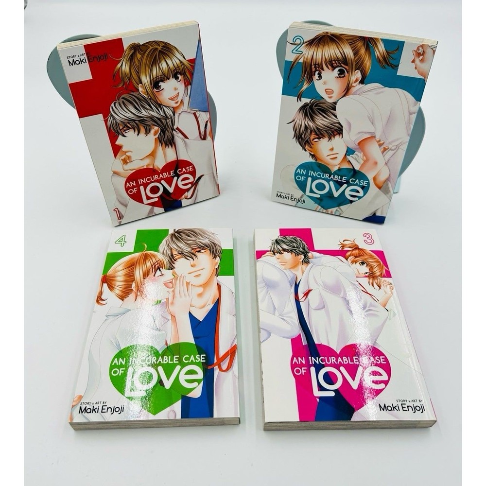 1st print An Incurable Case Of Love Manga Vol 1-4 Josei (Set) English Viz Media